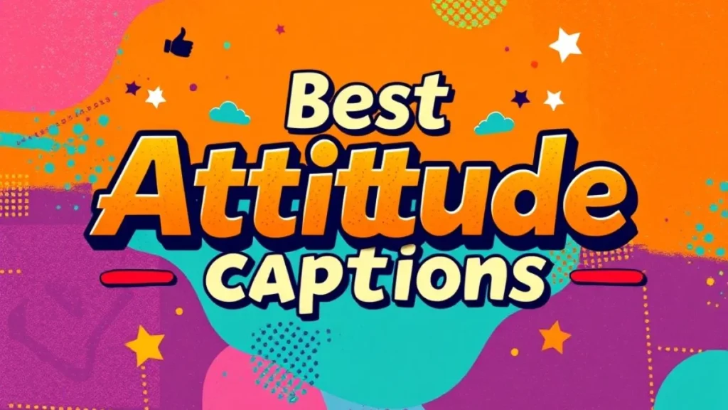 Best Attitude Captions 2026