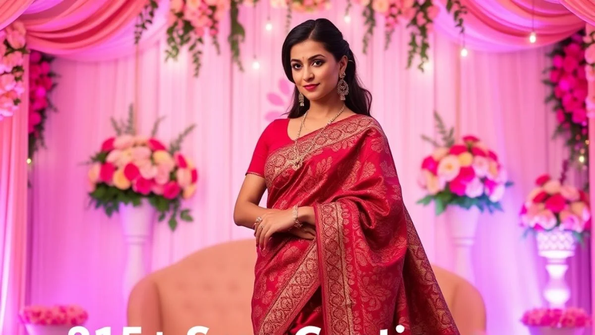 215+ Saree Captions for Instagram in 2026