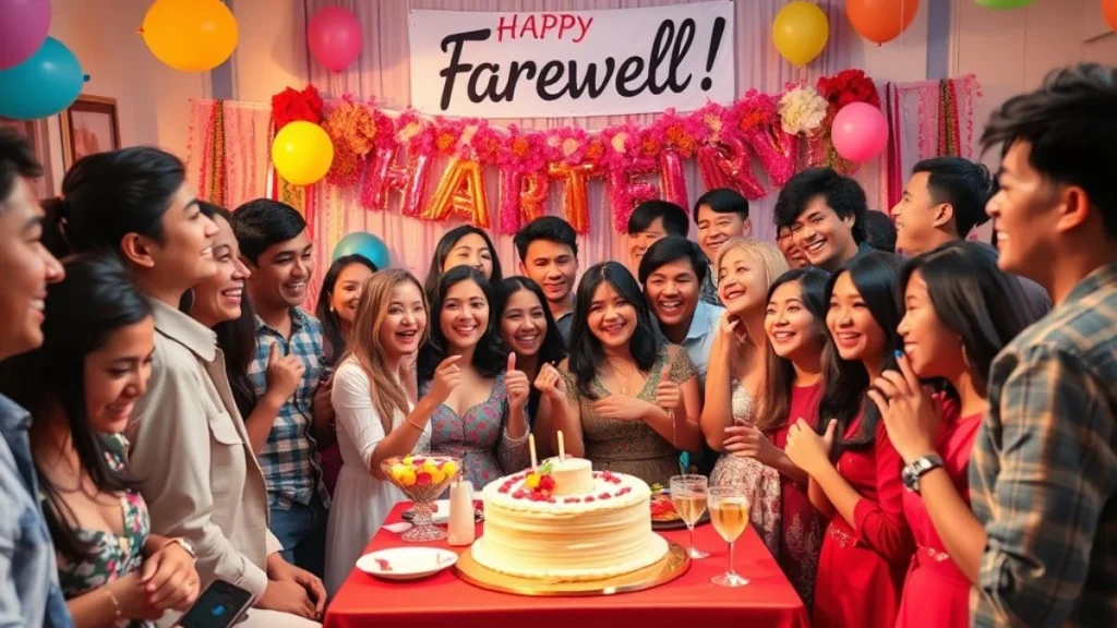 Farewell Party Captions