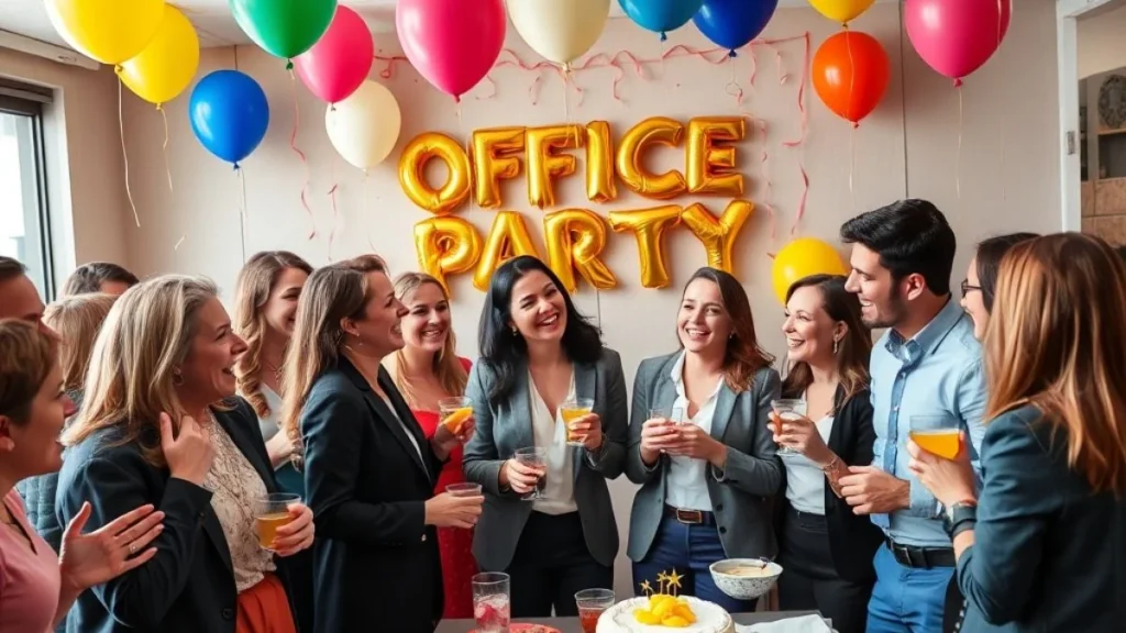 Office Party Captions for Instagram