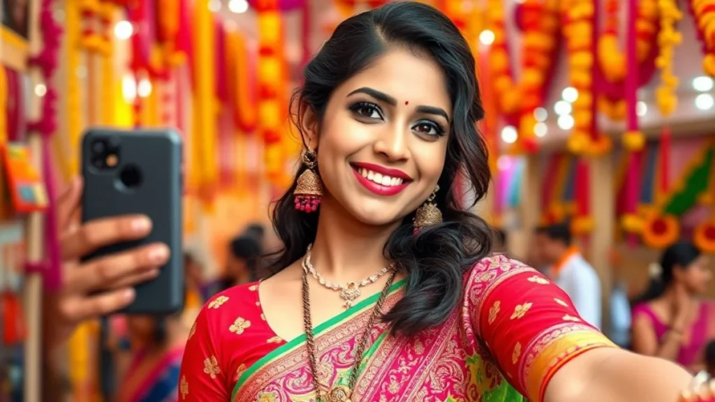 Selfies & Saree Captions (1)