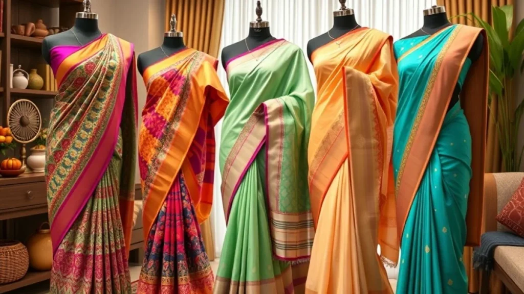 Selfies & Saree Captions